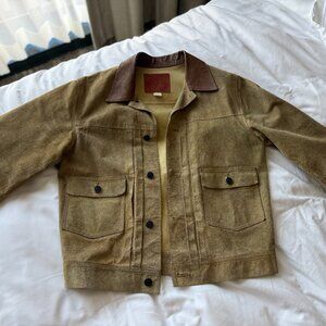 RRL Roughout Suede Weston Jacket Small